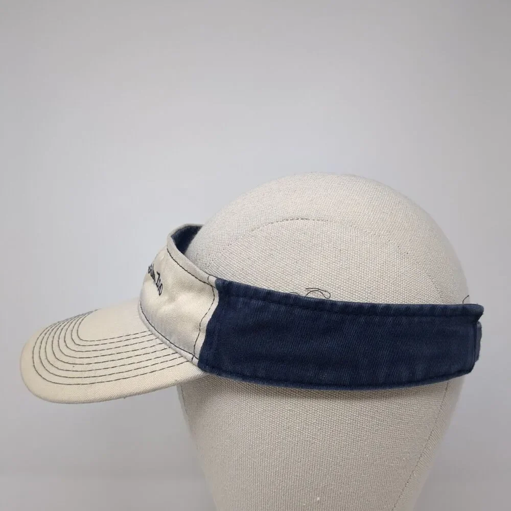 Saint Louis Zoo Strapback Sun Visor Hat Multicolor One Size Adjustable